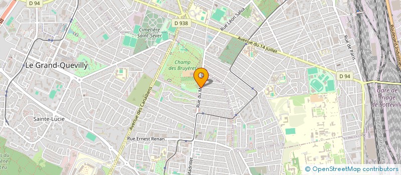 localisation de l'entreprise MONSIEUR GILBERT VASSARD  SAINT-ETIENNE-DU-ROUVRAY