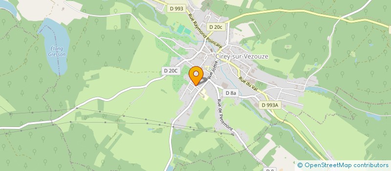 localisation de l'entreprise MONSIEUR GILBERT VOIGNIER  PARUX