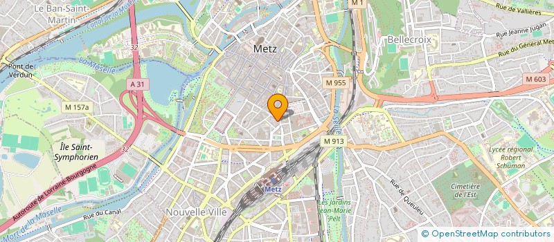 localisation de l'entreprise MONSIEUR GILBERT VON DOLLEN  METZ