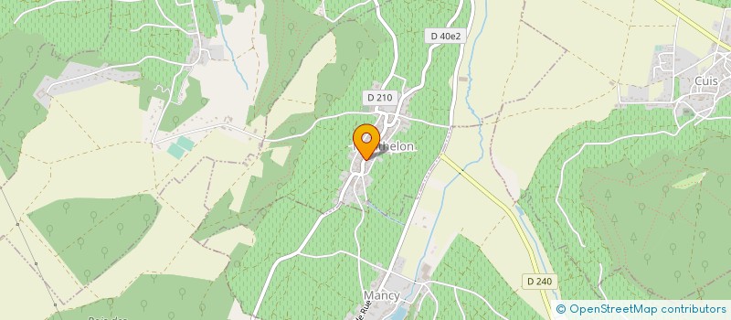 localisation de l'entreprise MONSIEUR GILBERT VOUILLOT  MONTHELON