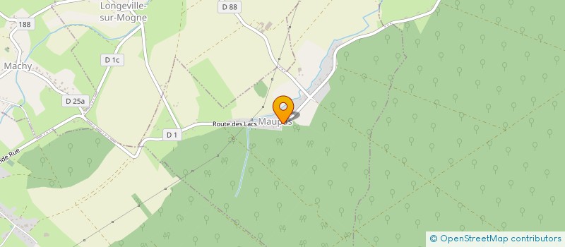 localisation de l'entreprise MONSIEUR GILBERT ZAK  MAUPAS