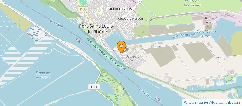 localisation de l'entreprise MONSIEUR GILBERTO CIGLIOBIANCO à PORT-SAINT-LOUIS