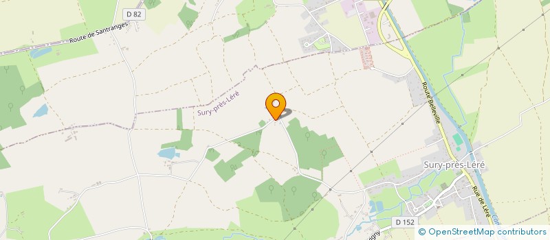 localisation de l'entreprise MONSIEUR GILBERTO FAVAZZA  SURY-PRES-LERE