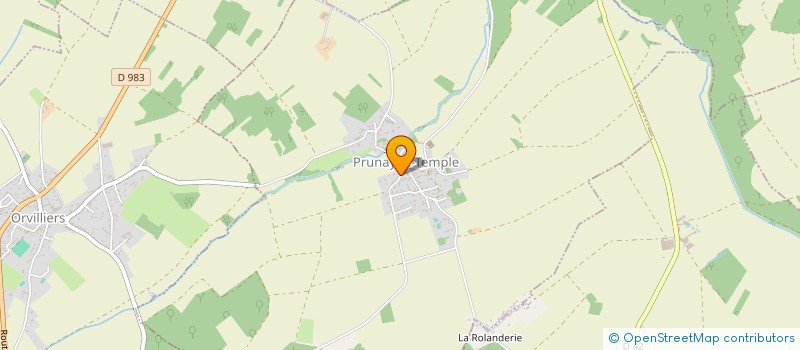 localisation de l'entreprise MONSIEUR GILBERTO NEVES LOPES  PRUNAY-LE-TEMPLE
