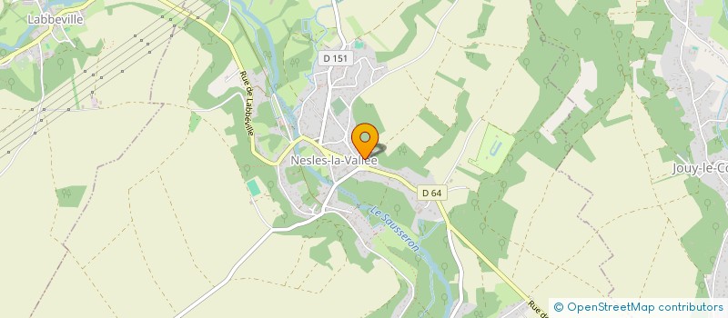 localisation de l'entreprise MONSIEUR GILBERTO SOARES REIS  NESLES-LA-VALLEE