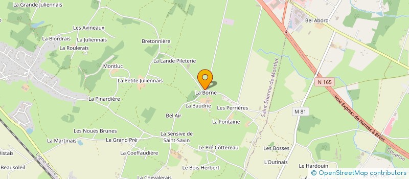 localisation de l'entreprise MONSIEUR GILBRT LEMARIE à SAINT-ETIENNE-DE-MONTLUC