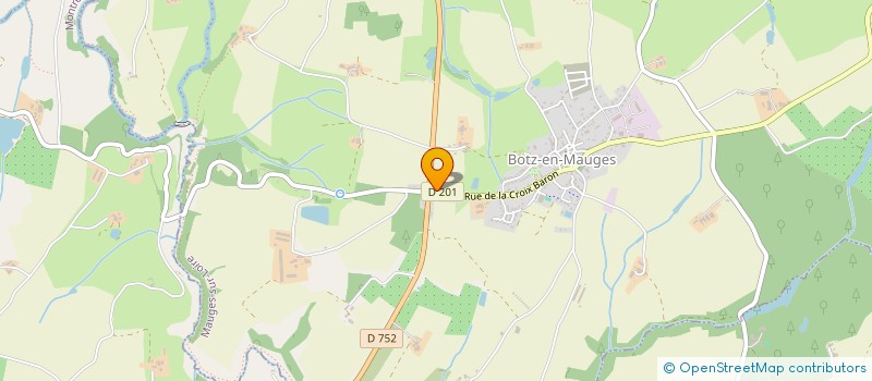 localisation de l'entreprise MONSIEUR GILDAS ALIGON à MONTREVAULT-SUR-EVRE