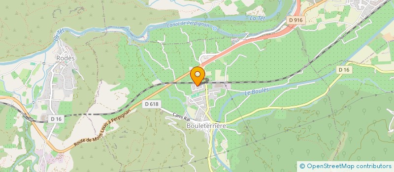 localisation de l'entreprise MONSIEUR GILDAS BEAUREGARD  BOULETERNERE