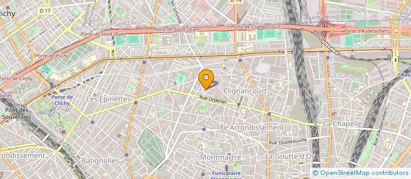 localisation de l'entreprise MONSIEUR GILDAS BEDEL  PARIS