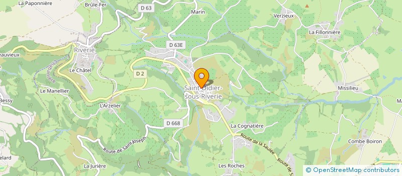 localisation de l'entreprise MONSIEUR GILDAS BEVEN  CHABANIERE