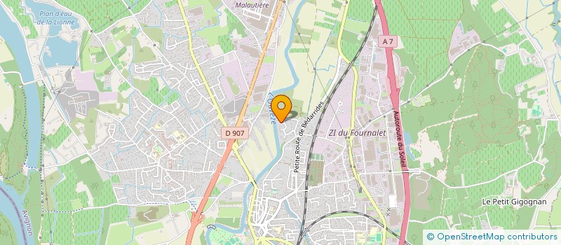 localisation de l'entreprise MONSIEUR GILDAS BIANCONE  JONQUIERES