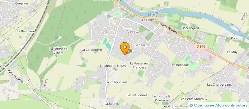 localisation de l'entreprise MONSIEUR GILDAS BIRON  VERETZ