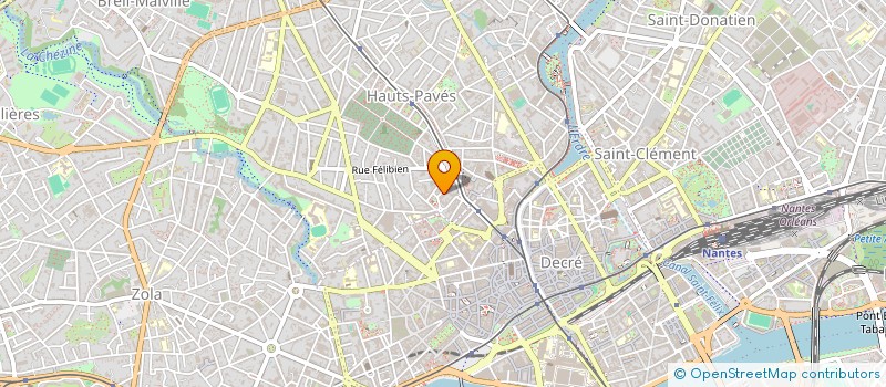 localisation de l'entreprise MONSIEUR GILDAS BOSCHAT à NANTES