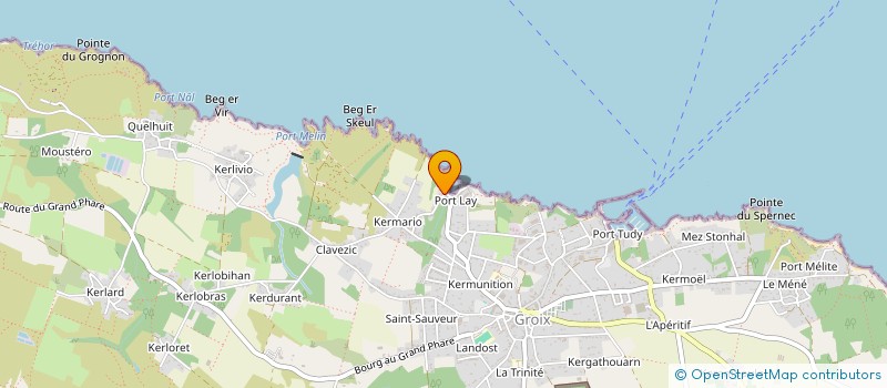 localisation de l'entreprise MONSIEUR GILDAS BUFFET à GROIX