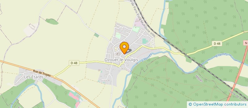 localisation de l'entreprise MONSIEUR GILDAS CATTANE  OZOUER-LE-VOULGIS