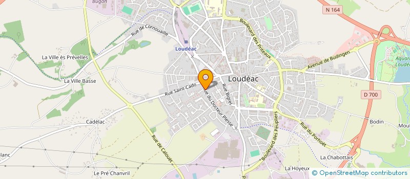 localisation de l'entreprise MONSIEUR GILDAS CHENY à LOUDEAC