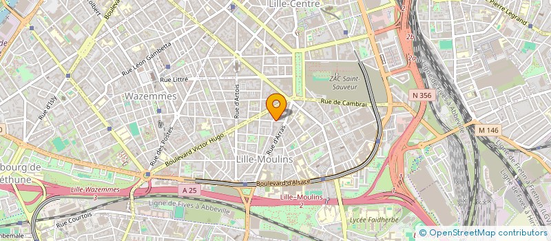 localisation de l'entreprise MONSIEUR GILDAS CLOTAIRE KOUKPESSO à LILLE