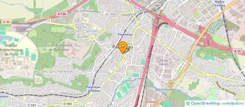 localisation de l'entreprise MONSIEUR GILDAS CORNAT  PALAISEAU