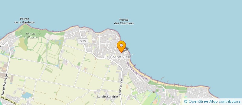 localisation de l'entreprise MONSIEUR GILDAS COUILLON à NOIRMOUTIER-EN-L'ILE