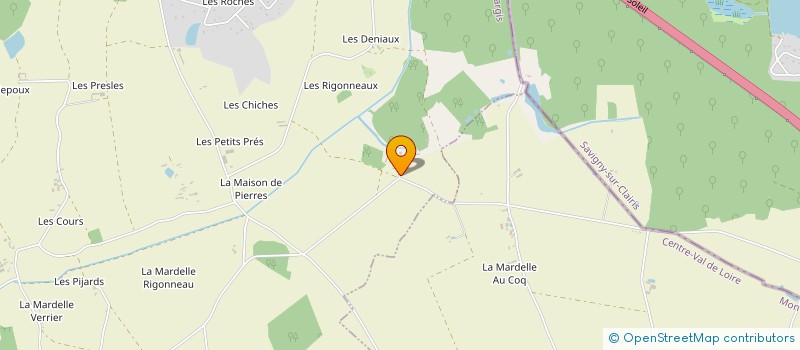 localisation de l'entreprise MONSIEUR GILDAS DE LA FOUCHARDIERE à SAINT-HILAIRE-LES-ANDRESIS