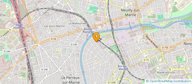 localisation de l'entreprise MONSIEUR GILDAS DUFLOT à BRY-SUR-MARNE