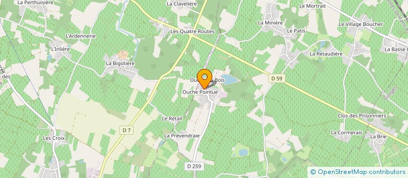 localisation de l'entreprise MONSIEUR GILDAS GATINEAU à MONNIERES