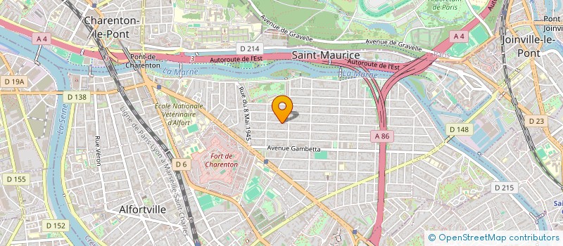 localisation de l'entreprise MONSIEUR GILDAS GROSS à MAISONS-ALFORT