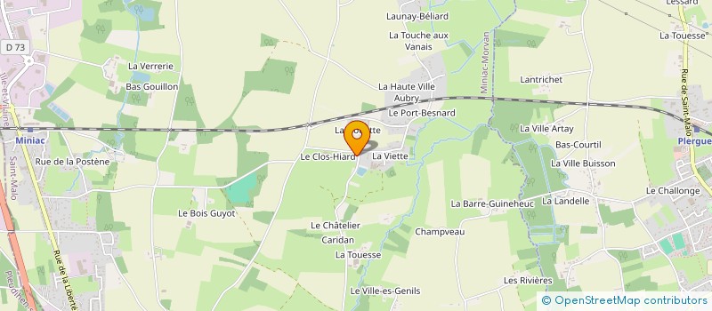 localisation de l'entreprise MONSIEUR GILDAS GUILLOTEL à LE TRONCHET