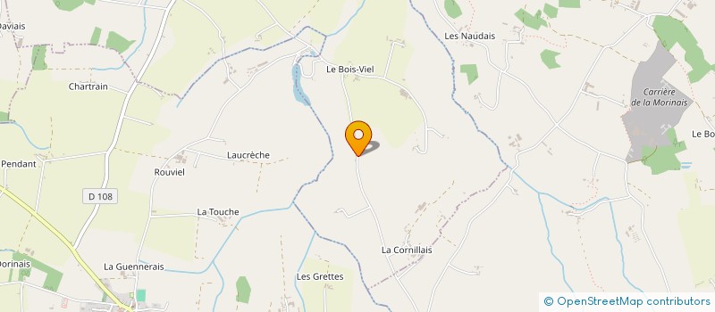 localisation de l'entreprise MONSIEUR GILDAS HELYE  MONTHAULT