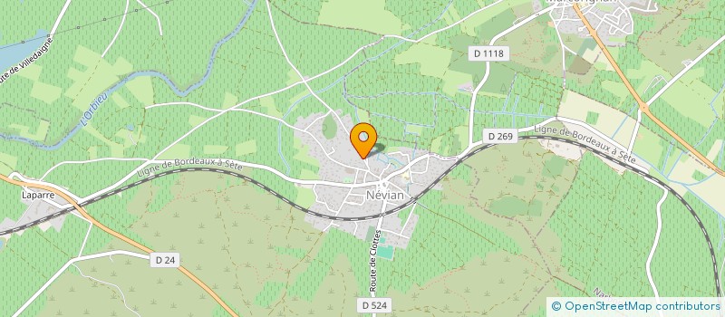 localisation de l'entreprise MONSIEUR GILDAS JARDIN  FERRALS-LES-CORBIERES