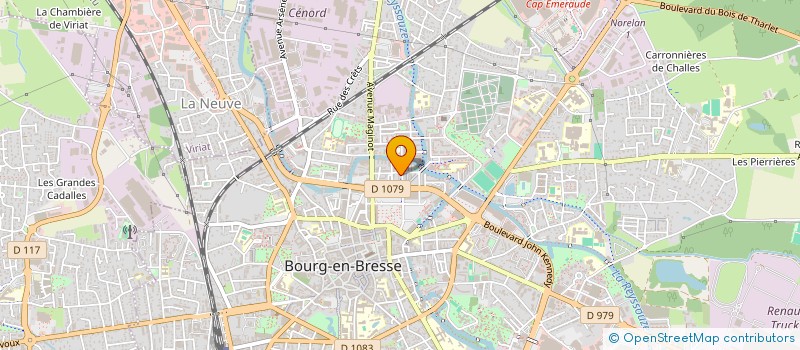 localisation de l'entreprise MONSIEUR GILDAS KUETE TCHINDA à BOURG-EN-BRESSE