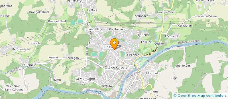 localisation de l'entreprise MONSIEUR GILDAS LE LOSTEC à INZINZAC-LOCHRIST