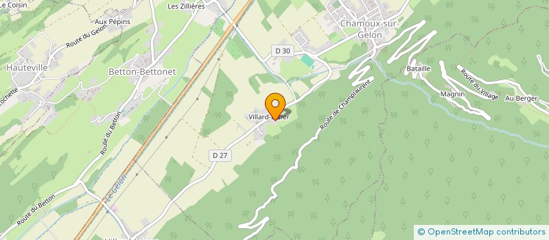 localisation de l'entreprise MONSIEUR GILDAS LE MOING  CHAMOUX-SUR-GELON