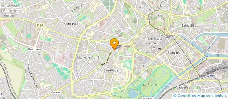 localisation de l'entreprise MONSIEUR GILDAS LECHEVRETEL à CAEN
