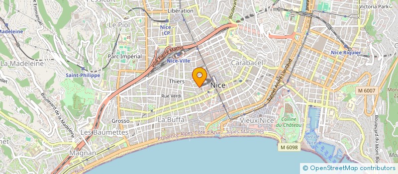 localisation de l'entreprise MONSIEUR GILDAS LEFEVRE à NICE