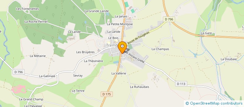localisation de l'entreprise MONSIEUR GILDAS LESAICHERRE à VAL-COUESNON