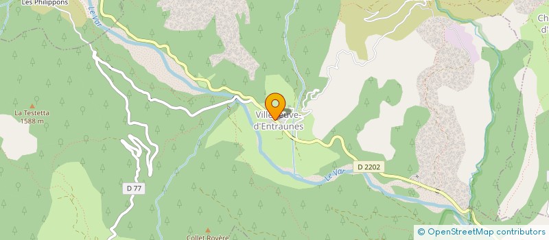 localisation de l'entreprise MONSIEUR GILDAS LEYONDRE  VILLENEUVE-D'ENTRAUNES