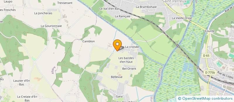 localisation de l'entreprise MONSIEUR GILDAS LUMEAU  SAINT-JEAN-LA-POTERIE