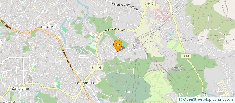 localisation de l'entreprise MONSIEUR GILDAS MALEVAL  MARSEILLE