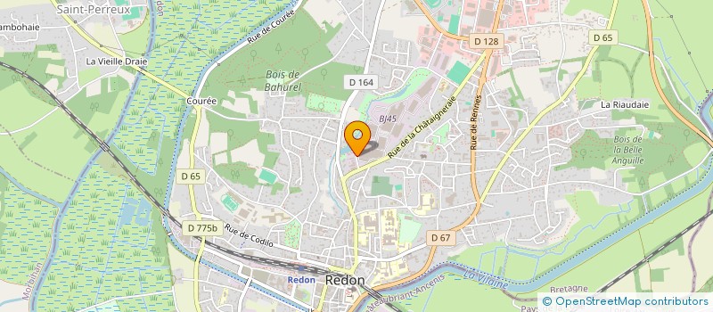 localisation de l'entreprise MONSIEUR GILDAS MOREL  REDON