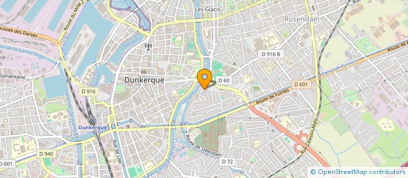 localisation de l'entreprise MONSIEUR GILDAS MORVAN à DUNKERQUE