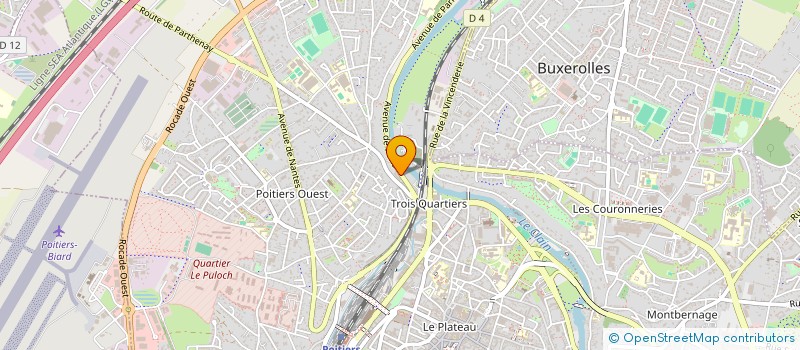 localisation de l'entreprise MONSIEUR GILDAS NIVET à POITIERS