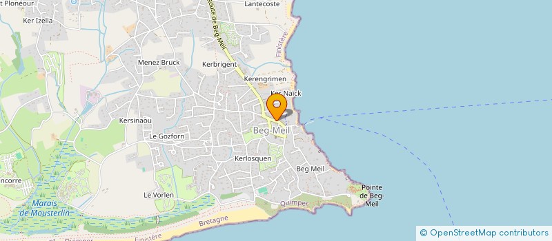 localisation de l'entreprise MONSIEUR GILDAS PAUMIER  LE CROISIC