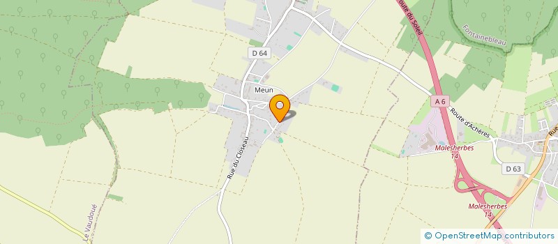 localisation de l'entreprise MONSIEUR GILDAS PELLEAU à ACHERES-LA-FORET