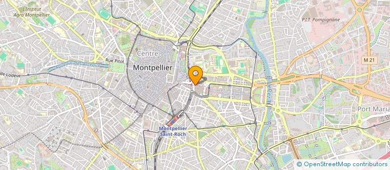 localisation de l'entreprise MONSIEUR GILDAS SENECA à MONTPELLIER