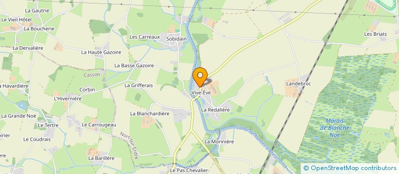 localisation de l'entreprise MONSIEUR GILDAS SEZESTRE à NORT-SUR-ERDRE