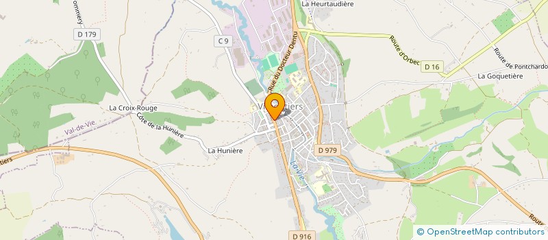 localisation de l'entreprise MONSIEUR GILDAS YVROUX à VIMOUTIERS