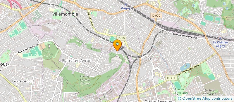 localisation de l'entreprise MONSIEUR GILDEON DOS SANTOS E SANTOS à NEUILLY-SUR-MARNE