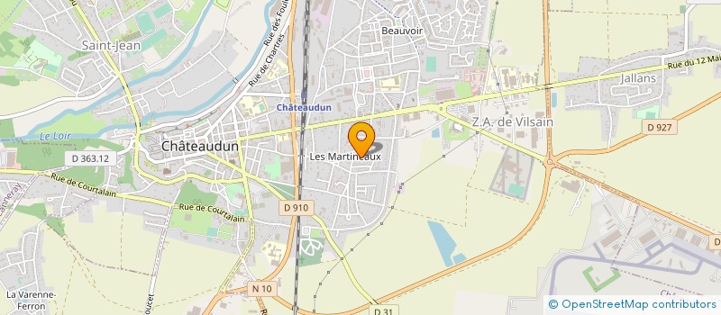 localisation de l'entreprise MONSIEUR GILDER ROLANDO GOMEZ OBLITAS à CHATEAUDUN