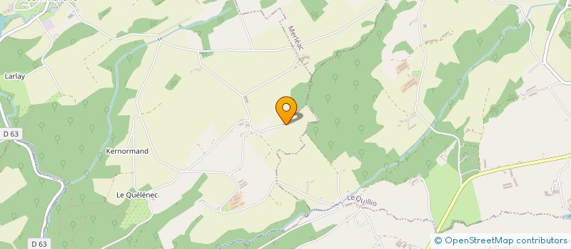 localisation de l'entreprise MONSIEUR GILDWEN GOURMELEN  SAINT-GILLES-VIEUX-MARCHE